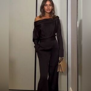 ZARA WIDE LEG PANTS ZW COLLECTION